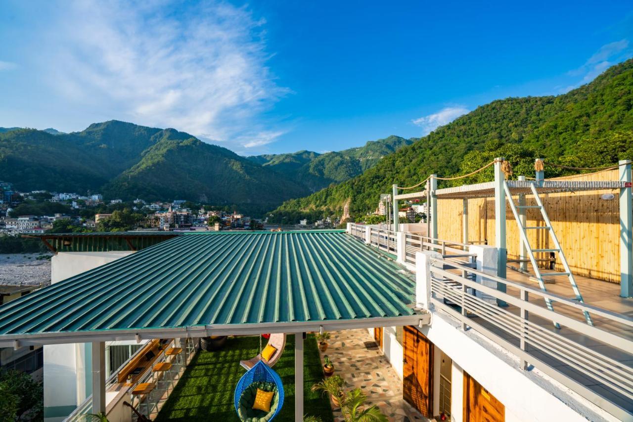 Hostel Zostel Rishikesh - Laxman Jhula Exterior foto