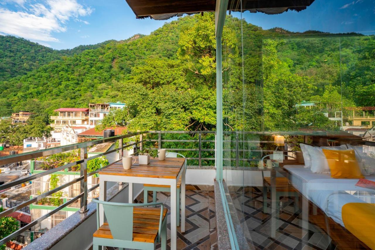 Hostel Zostel Rishikesh - Laxman Jhula Exterior foto